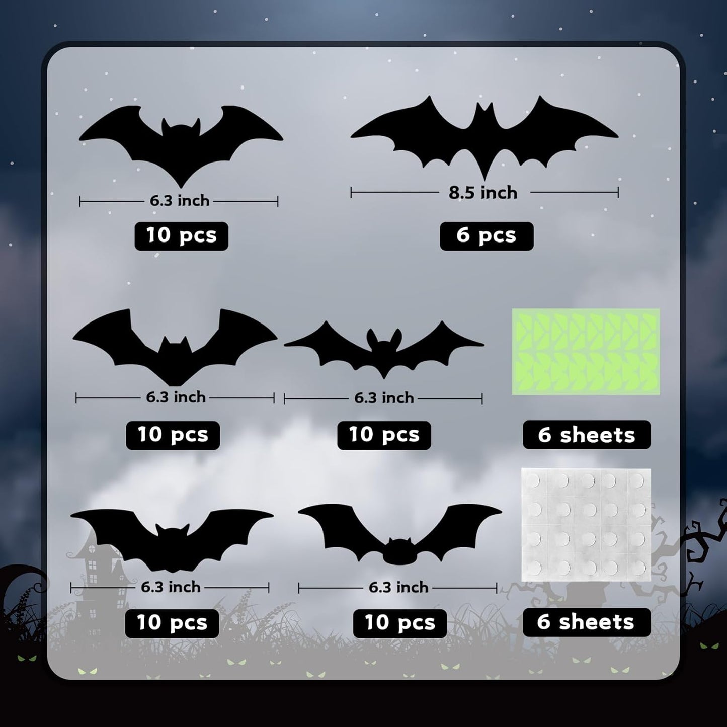 Halloween_Decorations_-_56_Pcs_Spooky_3D_Bats_With_Glow_Eyes_for_Indoor_Outdoor_Party_Decor_-_Plastic_Scary_Gothic_Stickers_for_Bathroom_Kitchen_Home_Room_Wall