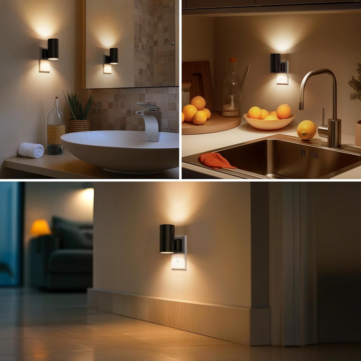 Briignite_Night_Lights_Plug_into_Wall,_Modern_LED_Night_Light_Plug_in,_Dusk_to_Dawn_Sensor,_0-100LM_Adjustable_Brightness,_Dimmable_NightLight_for_Hallway,_Bedroom,_Stairway