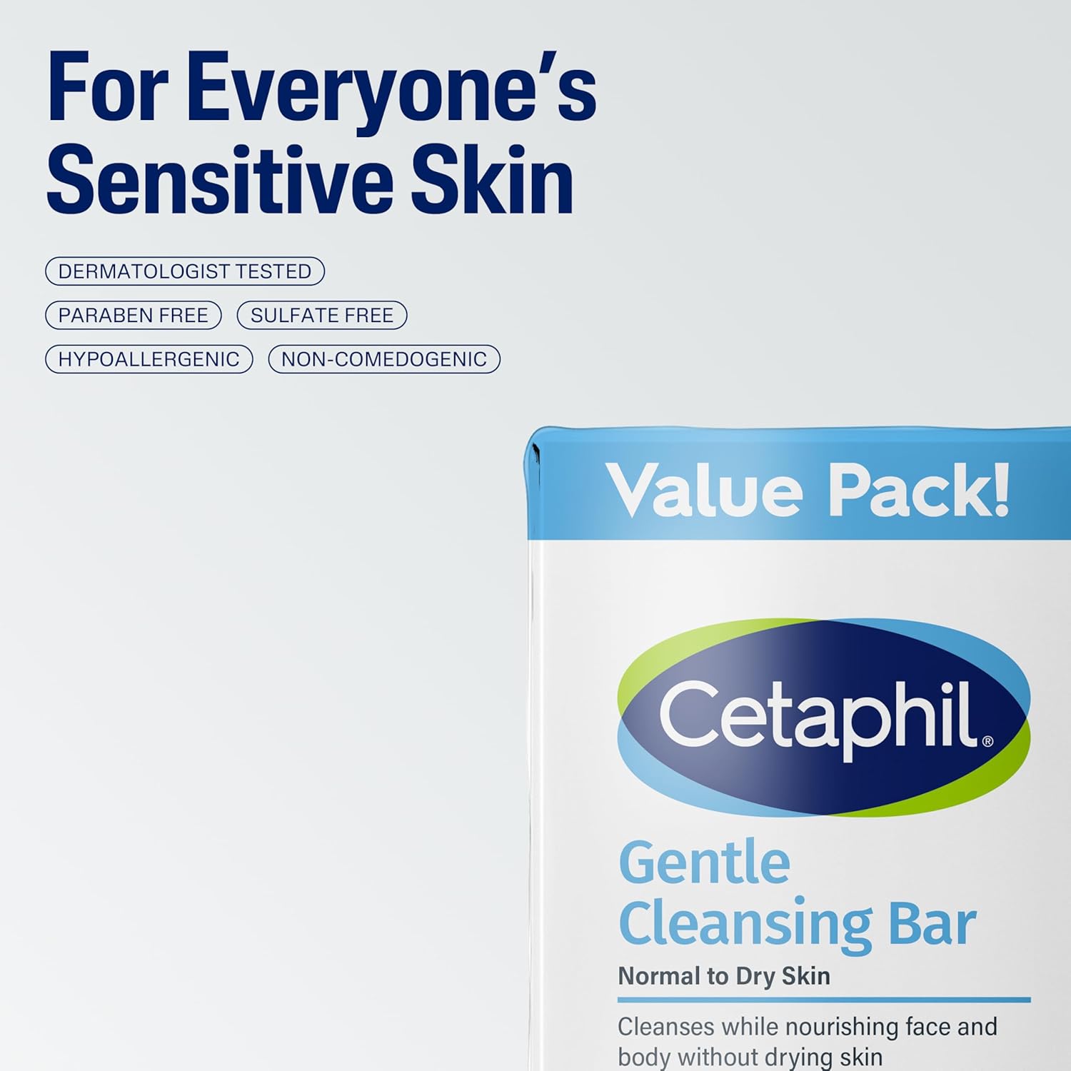 Cetaphil_Gentle_Cleansing_Face_and_Body_Bar,_4.5_oz_Bar_(Pack_of_6),_Nourishing_Cleanser_Bar_For_Dry,_Sensitive_Skin,_Non-Comedogenic,_(Packaging_May_Vary)
