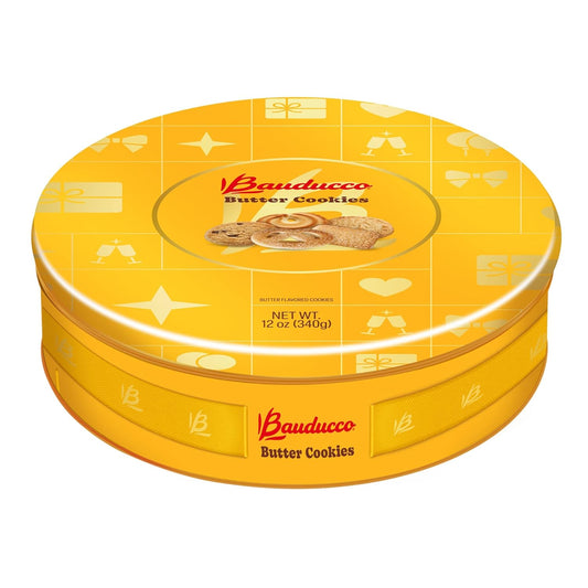 Bauducco_Assorted_Butter_Cookies_Tin,_12_oz_(Pack_of_1)_–_Traditional_Danish_Shortbread_Style_Cookies,_Perfect_Holiday_Gift_or_Sweet_Snack_Treat_-_No_Artificial_Colors