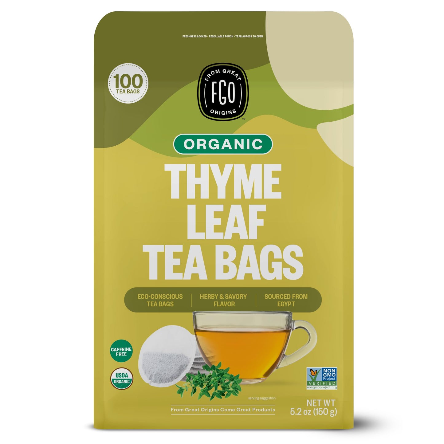 Thyme Leaf - 100 Count (Pack of 1)