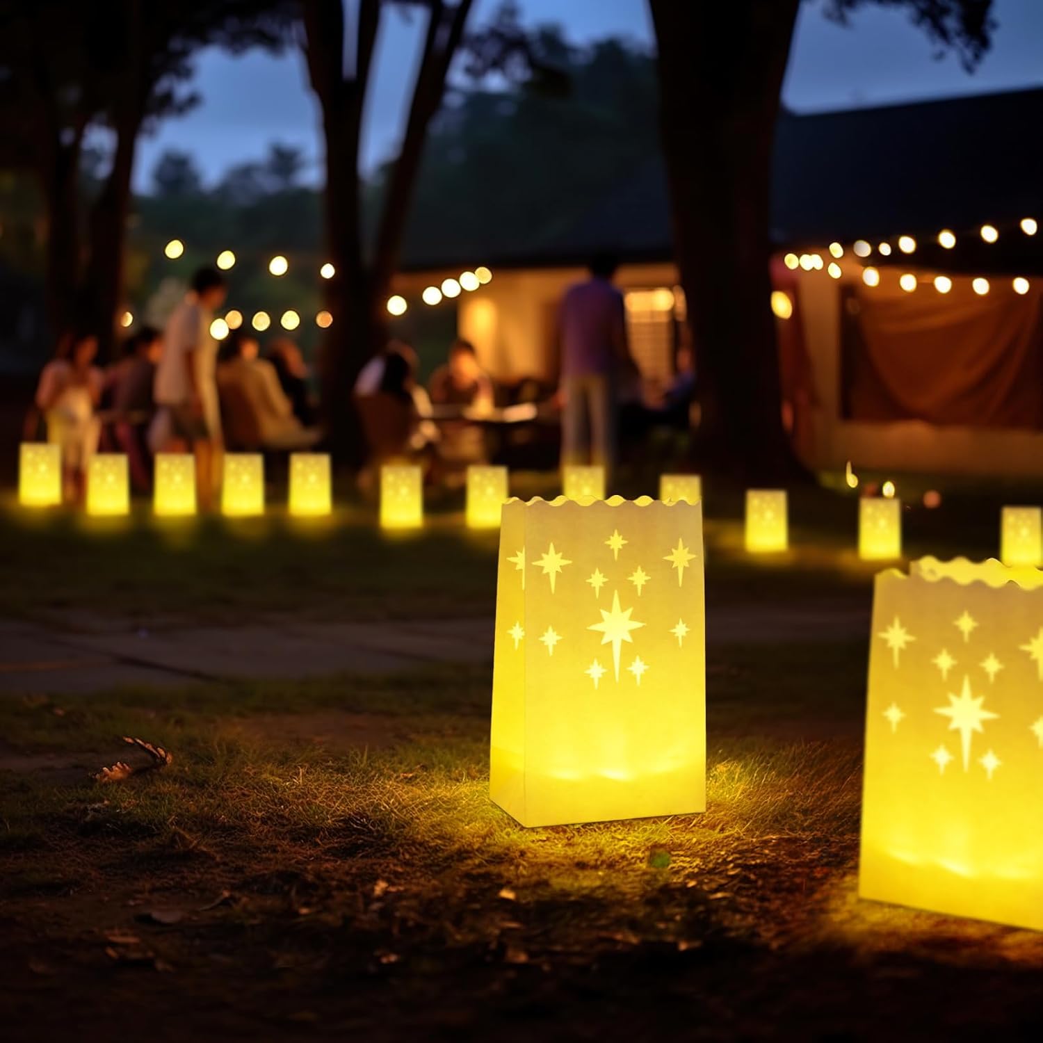 Homemory_Luminary_Bags_with_Flameless_LED_Tealights,_24_Bags,_Warm_White_Lights,_Electric_Tea_Candles_for_Wedding,_Party,_Christmas,_150+_Hours