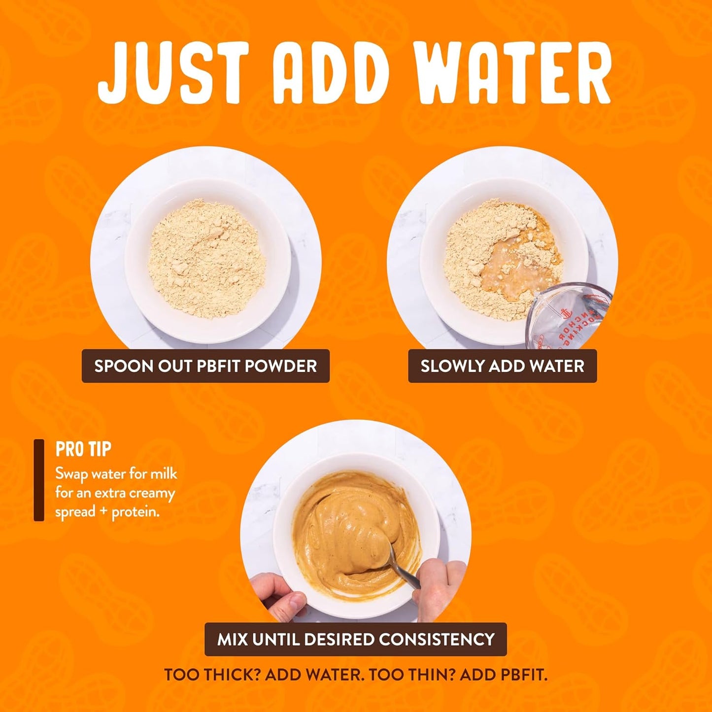 PBfit_30_Ounce_Classic_Peanut_Butter_Powder,_Powdered_Peanut_Butter_Spread_From_Real_Roasted_Peanuts,_8g_of_Protein_8%_DV,_Gluten-Free,_60_calories,_87%_less_fat_(Pack_of_1)