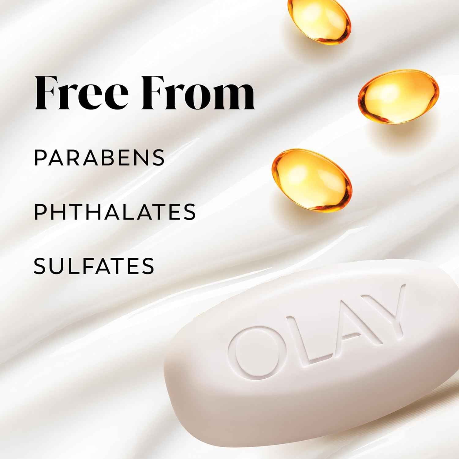 Olay Beauty Bar, Ultra Moisture,10x More Moisturizers, Nourishing Conditioners, Smooth & Gentle on Skin, Vitamin B3 Complex, For All Skin Types, Shea Butter Scent