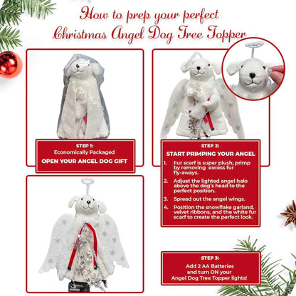 iHeartDogs_Christmas_Tree_Topper_Decoration_-_The_Original_Dog_‘Christmas_Miracle’_Angel_Dog_Tree_Topper_LED_Lighted_Halo,_Snowflake_Garland_&_Wings_Decor_Ornament,_Holiday_Decoration