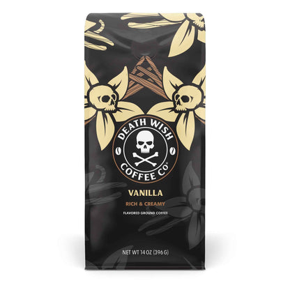 Death Wish Coffee, Organic and Fair Trade Ground Coffee, 16 oz