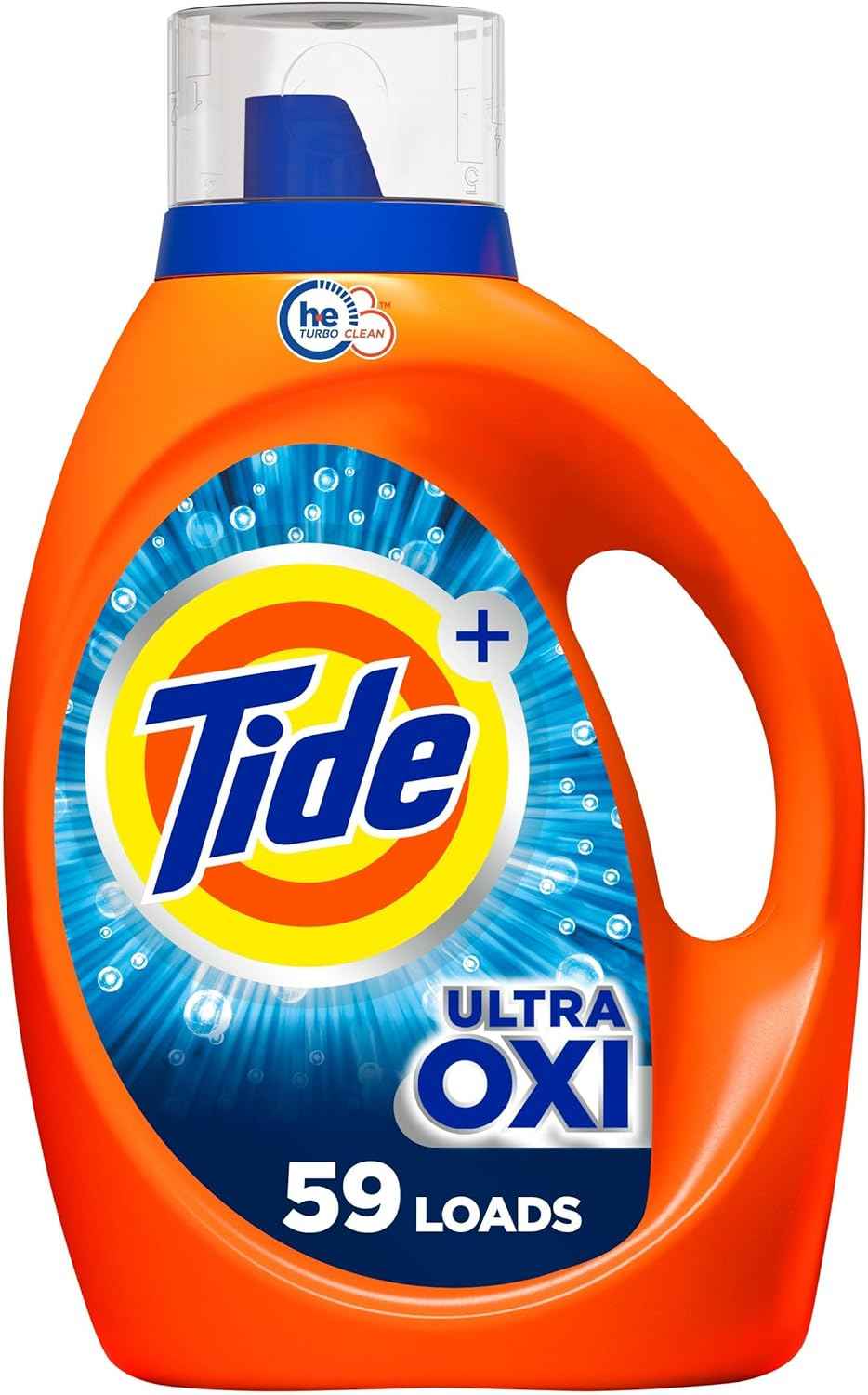 Tide Ultra Oxi Boost Liquid Laundry Detergent, Advanced Stain Remover, Laundry Detergent Liquid with Extra Oxi Power