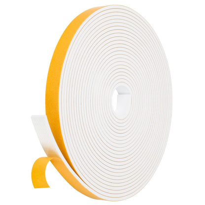 3/5 Inch X 1/8 Inch X 26Feet - White