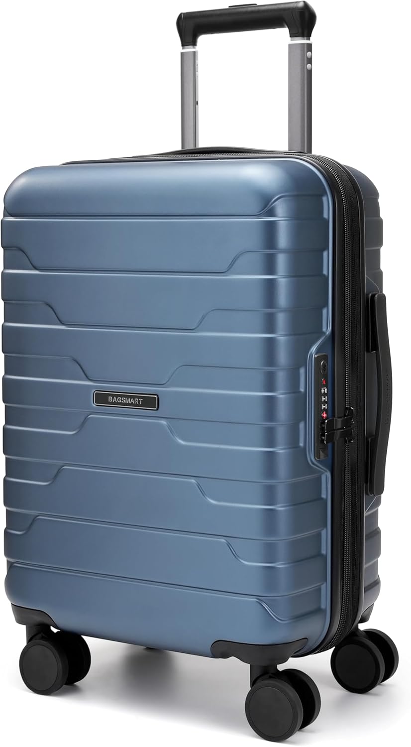 BAGSMART_Carry_On_Luggage_19_L_x14_W_x9_H_Airline_Approved_with_Spinner_Wheels,_Lightweight_20_Inch_Luggage_with_TSA_Lock,_Expandable_Hard_Shell_Carry_On_Suitcases_for_Men_Women,_Royal_Blue