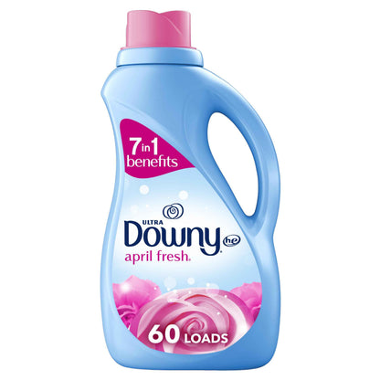 Downy Soft, 2 in 1 Soft and Fresh Liquid Fabric Softener, April Fresh, Fabric Conditioner Liquid provides softness and freshness for fabrics