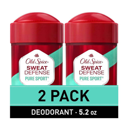 Old Spice Antiperspirant and Deodorant for Men, 24/7 Sweat and Odor Protection, Legendary Fragrance, Sweat Defense, Pure Sport Plus, 2.6 oz
