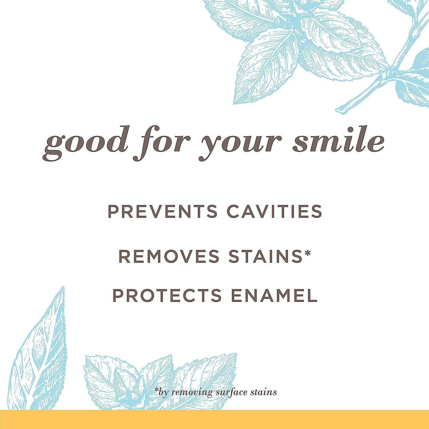 Burt's Bees Extra White Toothpaste, Fluoride Toothpaste, Natural Flavor, Mountain Mint, 4.7 oz, Pack of 3