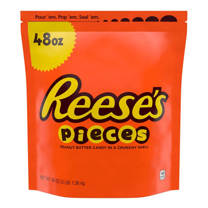 REESE'S_PIECES_Peanut_Butter_in_a_Crunchy_Shell,_Candy_Bulk_Bag,_48_oz