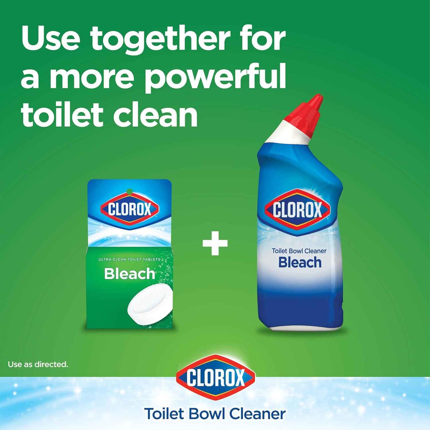 Clorox Ultra Clean Toilet Tablets Bleach