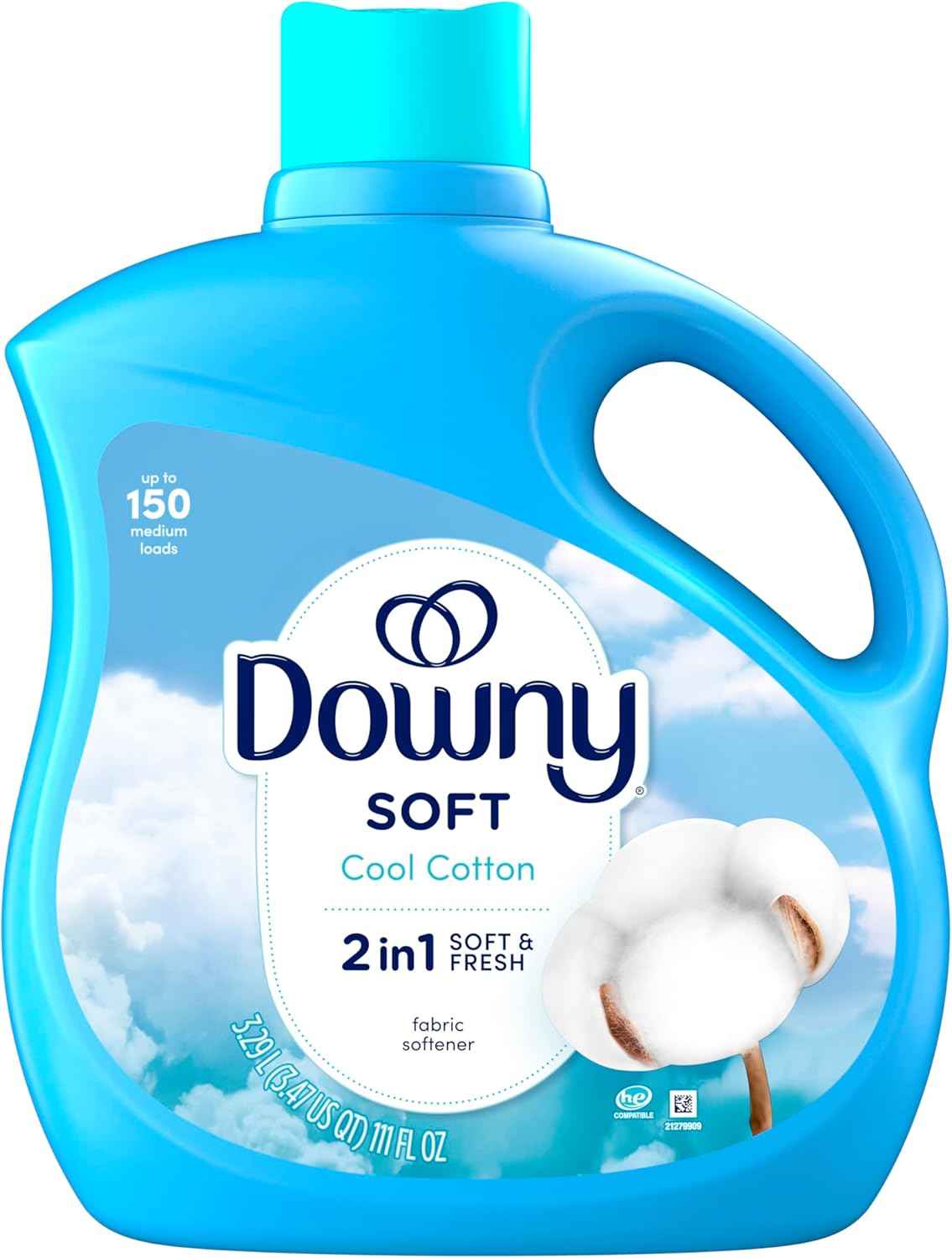 Downy Soft, 2 in 1 Soft and Fresh Liquid Fabric Softene, Fabric Conditioner Liquid provides softness and freshness for fabrics