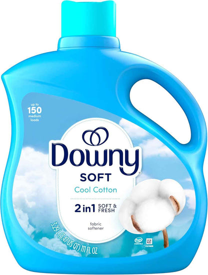 Downy Soft, 2 in 1 Soft and Fresh Liquid Fabric Softene, Fabric Conditioner Liquid provides softness and freshness for fabrics