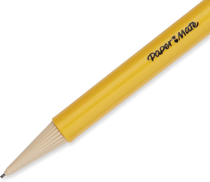 Paper_Mate_SharpWriter_Mechanical_Pencils,_0.7mm,_HB_#2,_Yellow,_12_Count