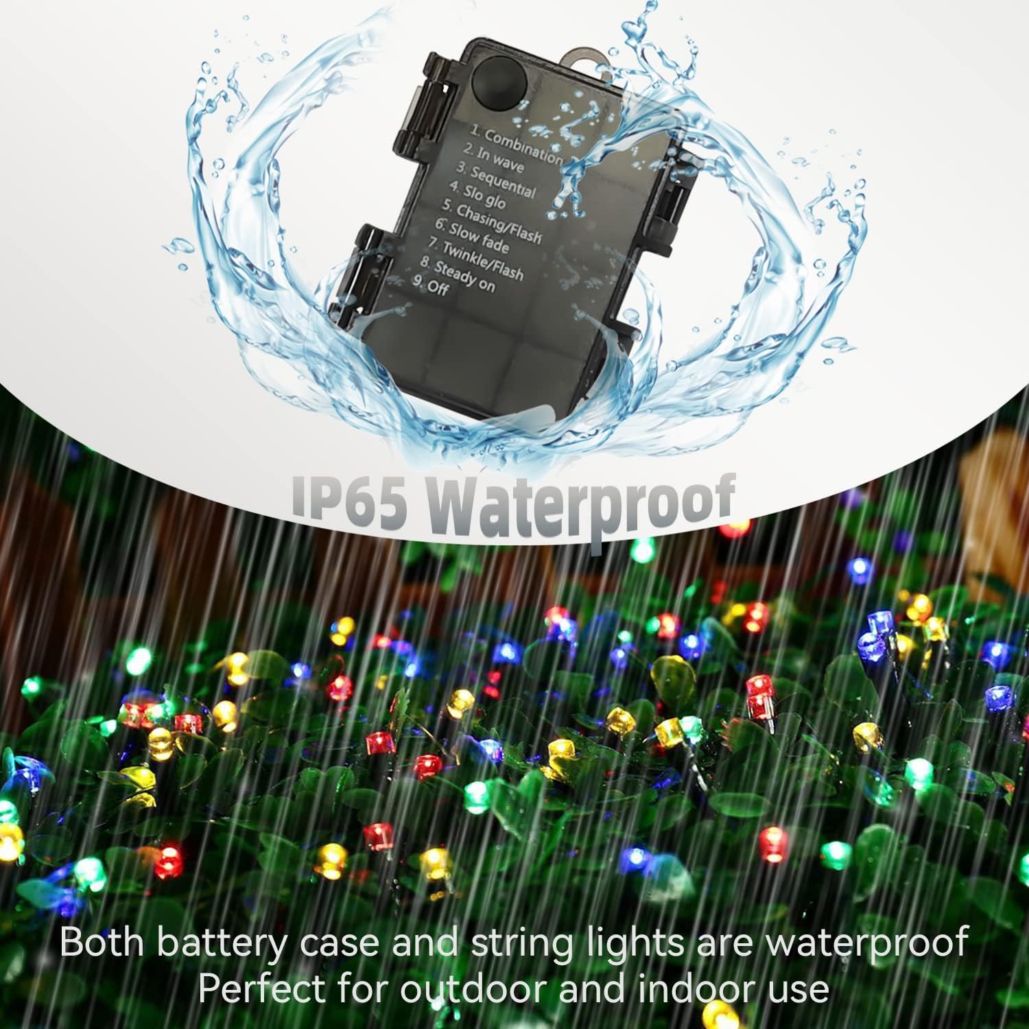 ITICdecor_Christmas_String_Lights_33ft_100_LED_Battery_Fairy_Lights_for_Indoor_Outdoor_Waterproof_with_Remote_Control_&_Timer_&_8_Modes_Battery_Operated_String_Lights_for_Xmas_Tree_Party_Garden