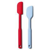 OXO Good Grips Silicone Spatula Set, One Size, Multi, Multicolor