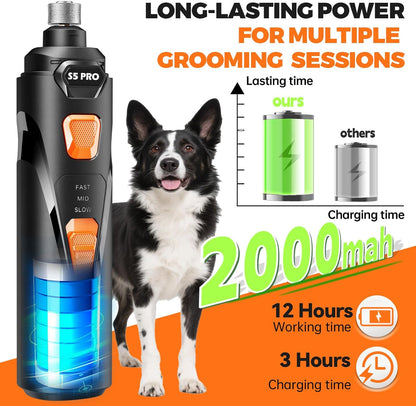 Whisper_Quiet_Dog_Nail_Grinder_with_4_LED_Lights,_Safe_&_Stress-Free_for_Sensitive_Dogs_Cats_of_All_Breeds_&_Sizes,_3_Grinding_Bits,_3-Speed,_Pet_Nail_Trimmers,_Rechargeable_Painless_Grooming_Kit