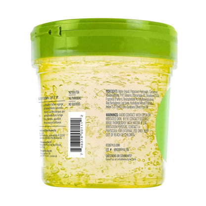 Eco Style Gel Styling - Adds Shine and Tames Split Ends - Delivers Moisture to Scalp - Nourishes And Repairs - Provides Weightless and Superior Hold - Ideal for all Hair