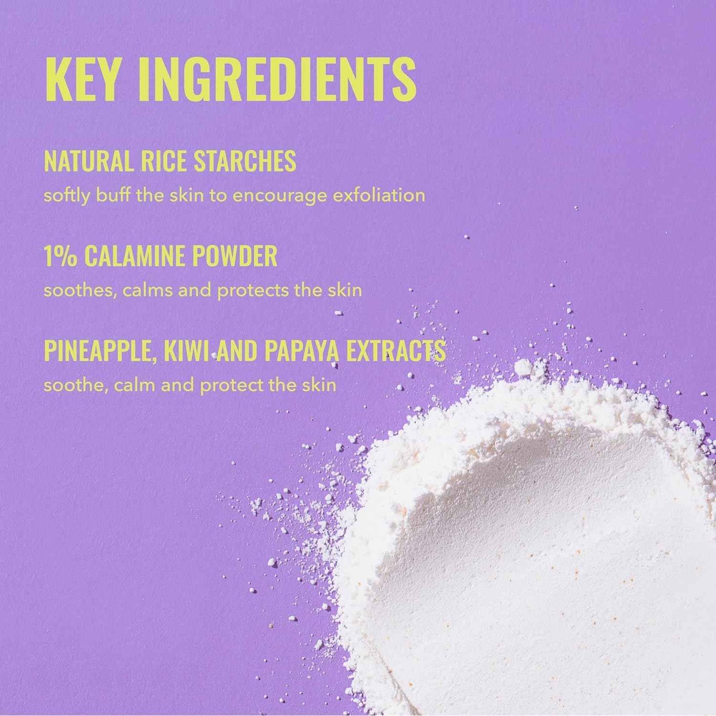 Good Molecules Pineapple Exfoliating Powder - Exfoliating Face Scrub with Natural Enzymes, Gentle Alcohol-Free Facial Cleanser, Skin Care for Face