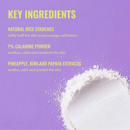 Good Molecules Pineapple Exfoliating Powder - Exfoliating Face Scrub with Natural Enzymes, Gentle Alcohol-Free Facial Cleanser, Skin Care for Face