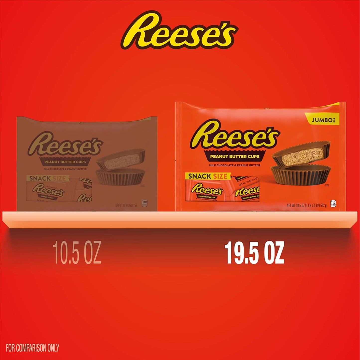 REESE'S_Milk_Chocolate_Snack_Size_Peanut_Butter_Cups,_Candy_Jumbo_Bag,_19.5_oz