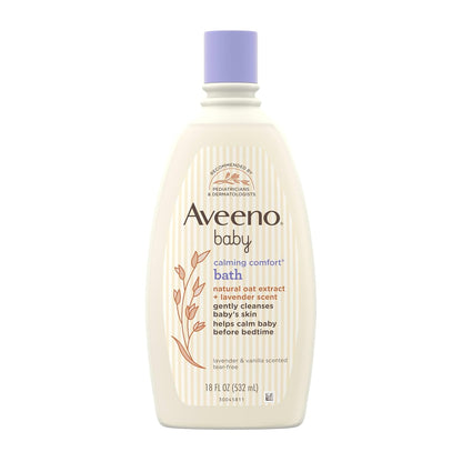 Aveeno_Baby_Nighttime_Calming_Comfort_Bath,_Body_&_Hair_Wash_with_Relaxing_Lavender_&_Vanilla_Scents_&_Natural_Oat_Extract,_Tear-Free_Formula,_Paraben-,_Phthalate-_&_Soap-Free,_18_Fl._Oz