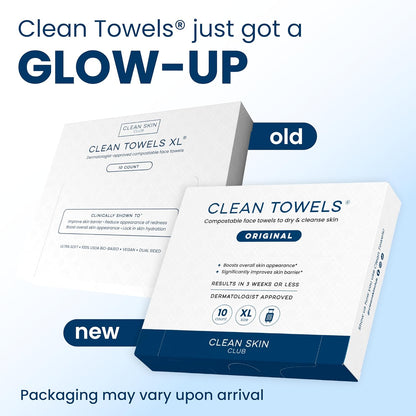 Clean_Skin_Club_Clean_Towels_XL®,_Travel_Pack_100%_USDA_Biobased_Disposable_Face_Towel,_Eczema_Association_Accepted,Dry_Wipes,_TSA-Approved_Travel_Essential,_3_Packs,_30_ct_Total
