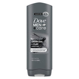 DOVE MEN + CARE Body and Face Wash Purifying Body Wash for Men with 24-Hour Nourishing Micromoisture Technology
