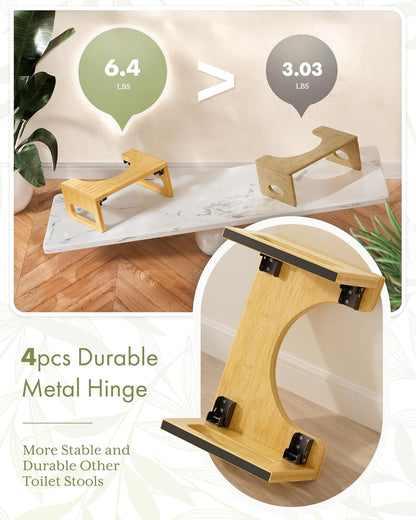 AmazerBath_7_Inches_Bamboo_Toilet_Stool_Squat_for_Adult,_Foldable_Squatting_Potty_Stools_for_Bathroom,_0.79"_Thickness_Poop_Stool_with_Non-Slip_Strip,_Space-Saving,_No_Assembly_Required,_Natural_Color