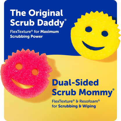 Scrub_Daddy_Colors_Kitchen_Sponges_-_Scratch-Free_Dishwashing_Sponges_&_Sponge_for_Kitchen_Sink,_Bathroom_&_Household_Cleaning_-_BPA-Free_Polymer_Foam_(3_Count)