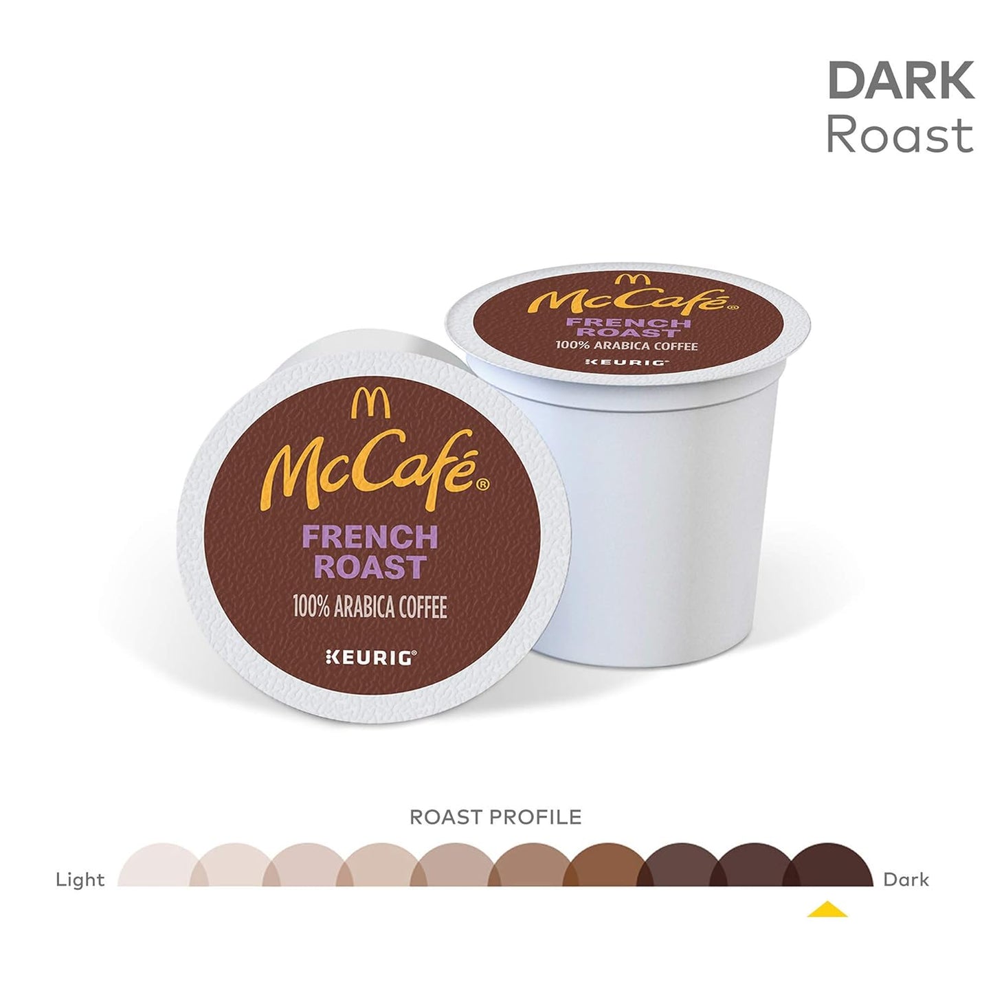 McCafe_French_Roast,_Single_Serve_Coffee_Keurig_K-Cup_Pods,_Dark_Roast,_96_Count_(4_Packs_of_24)