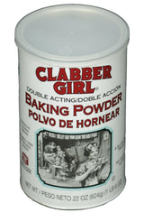 Clabber Girl Double Acting Baking Powder, 8.1 Ounce