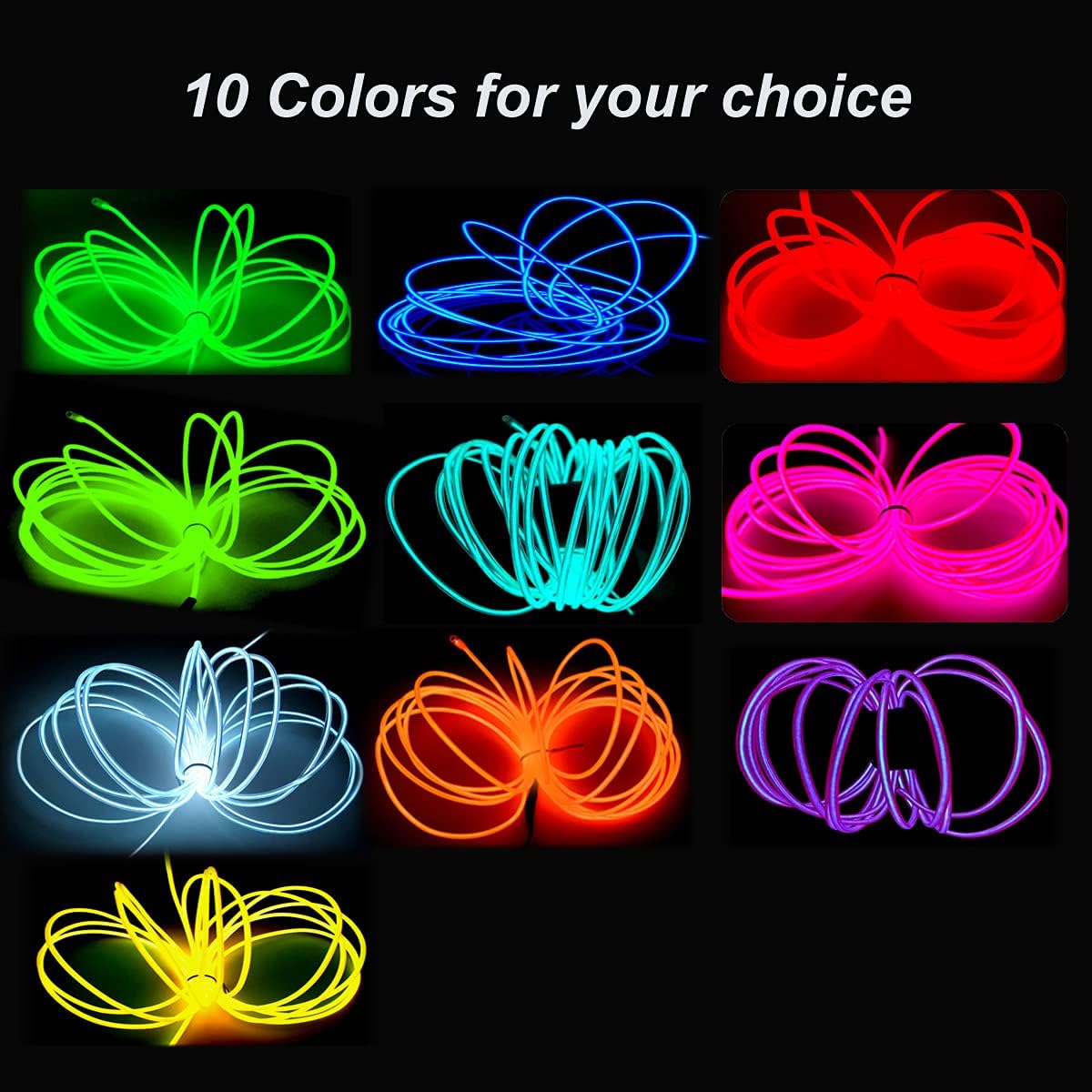MaxLax_EL_Wire,_Portable_Battery_Pack_Neon_Light_Strip_360°_Cuttable_Glowing_Rope_Lights_for_Parties,_Halloween,_DIY_Decoration