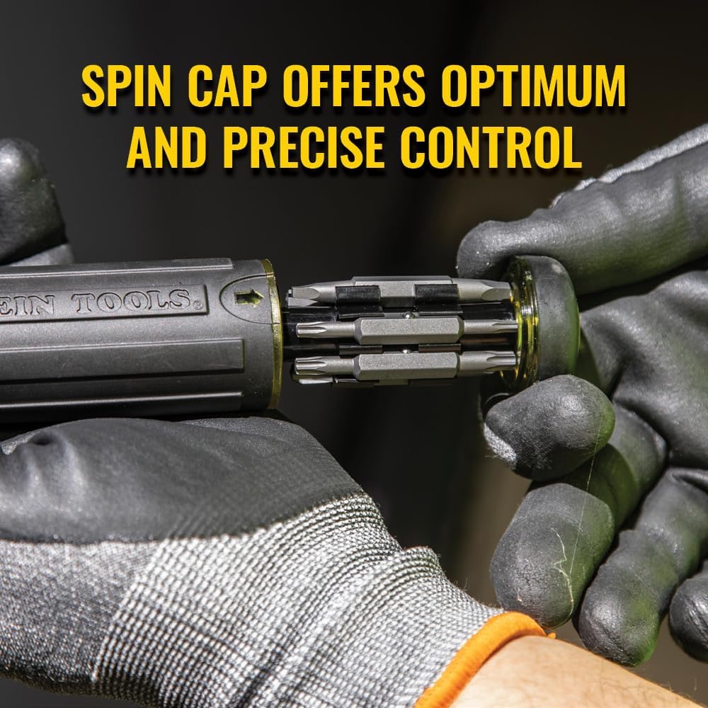 Klein_Tools_32305_Multi-bit_Ratcheting_Screwdriver,_15-in-1_Tool_with_Phillips,_Slotted,_Square,_Torx_and_Combo_Bits_and_1/4-Inch_Nut_Driver