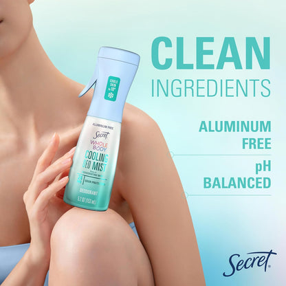 Secret_Cooling_Aluminum_Free_Whole_Body_Deodorant_Mist_for_Women,_24hr_Odor_Protection,_Instant_Cooling_Relief,_Soothes_&_Revitalizes_Skin,_PH_Balanced_Formula,_Invigorating_Mint_Scent,_5.2_fl_oz