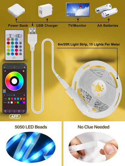 Led_Lights_for_TV,_13.2ft/16.4ft/20ft_TV_Backlight,_USB_Light_Strip_with_Remote,_App_Control,_RGB_Strip_Lights_Music_Sync_Color_Changing_Led_Lights_for_Bedroom,_Gaming_Accessories