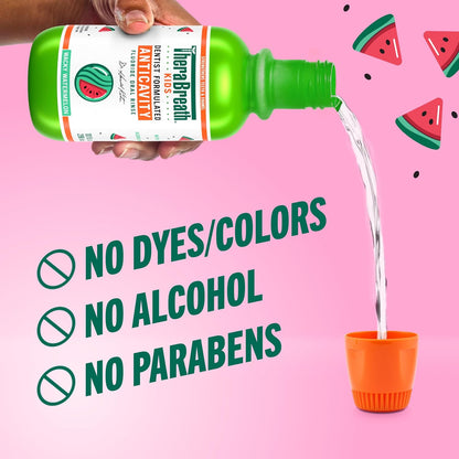 TheraBreath_Kids_Mouthwash_with_Fluoride,_Organic_Wacky_Watermelon,_Anticavity,_16_fl_oz_(2_Pack)
