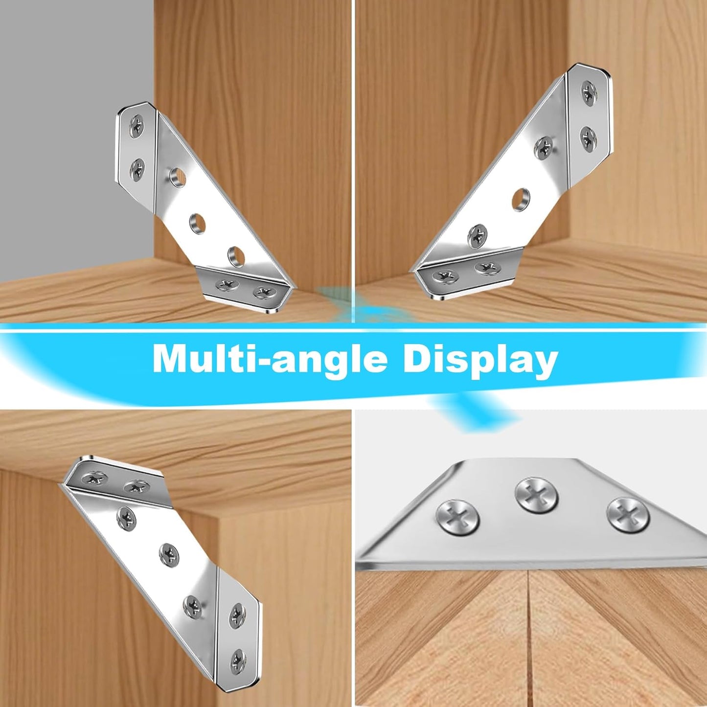 12-Pack_Premium_Stainless_Steel_Corner_Brackets_for_Wood_Frame,_Universal_Metal_Hardware_Corner_Braces_with_Screws,_Wooden_Furniture_Corner_Connectors_Such_as_Drawers,_Cabinets,_Tables_and_Chairs