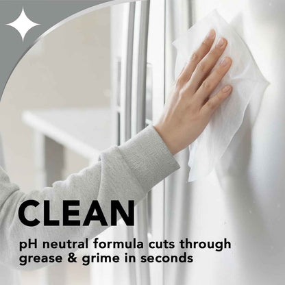 Weiman Stainless Steel Cleaner & Polish Kit, Wipes & Cloth, Anti-Fingerprint, Removes Grease, Water Spots, Streaks & Residue, Polishing Cleaner Safe for Appliances, Chrome, Sinks & Grill Exteriors