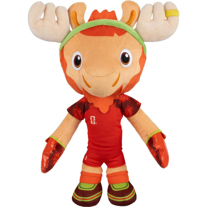 Jazwares FIFA® World Cup 2026 USA 8-Inch Plush - Official Clutch™ Bald Eagle Mascot with Blue Uniform, Soft Collectible Toy for Fans - Ages 3+