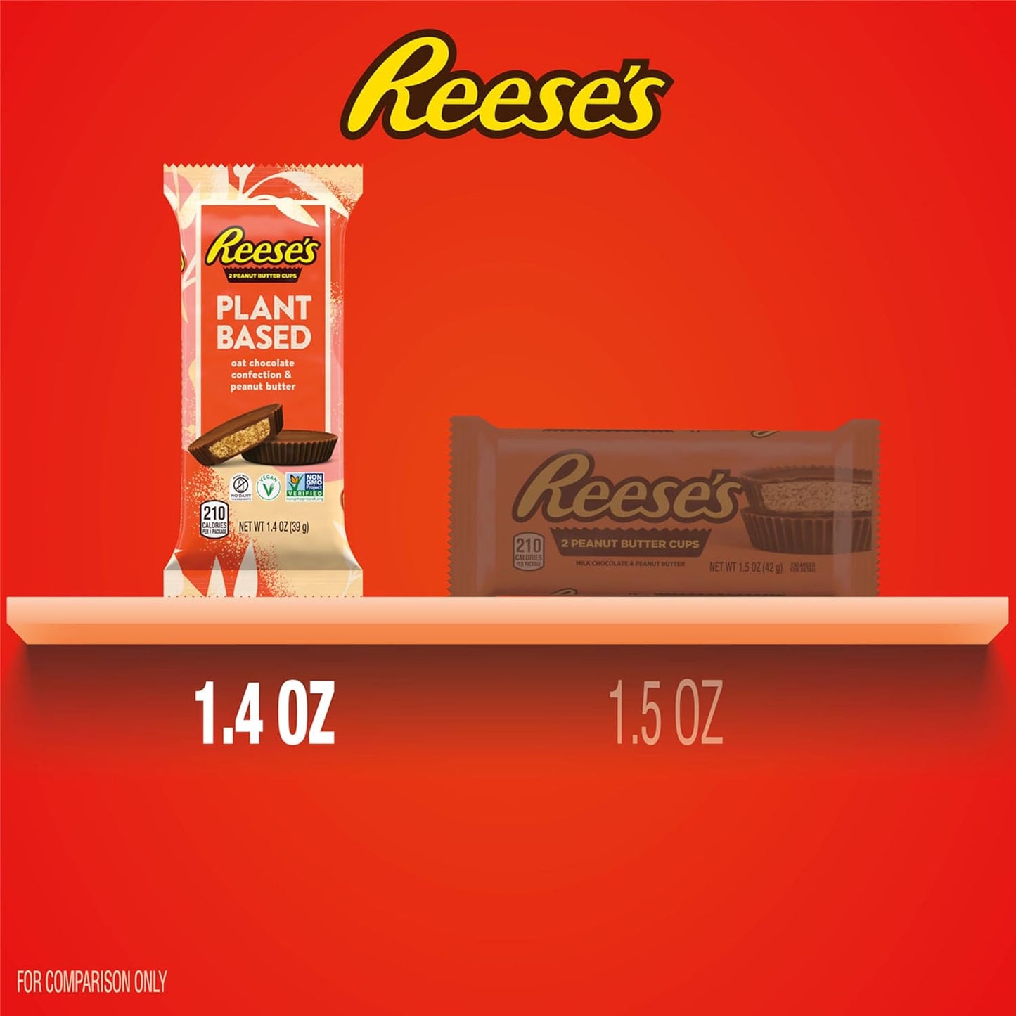 REESE'S_Plant_Based_Oat_Chocolate_Confection_Peanut_Butter_Cups,_Candy_Packs,_1.4_oz_(12_Count)