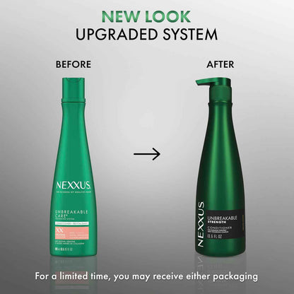 Nexxus Unbreakable Anti Breakage Conditioner for Strengthening for Fine and Thin Hair Hair Care Powered by DURAPLEX FORITIFIER Technology with Thickening Complex 13.5