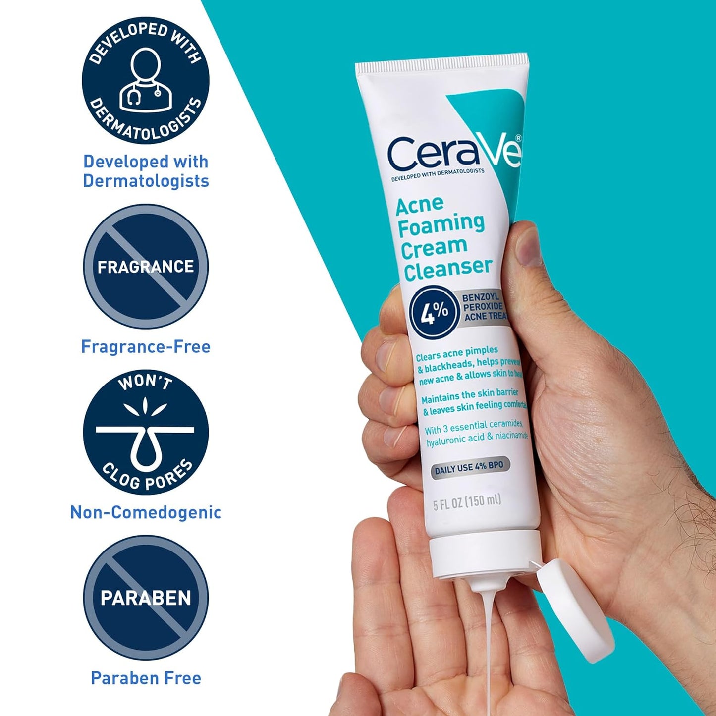 CeraVe_Acne_Foaming_Cream_Cleanser,_4%_Benzoyl_Peroxide_Face_Wash_With_Hyaluronic_Acid,_Niacinamide_&_Ceramides,_Gentle_Daily_Acne_Treatment_For_Face