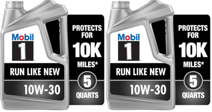 Mobil 1 Advanced Fuel Economy Full Synthetic Motor Oil 0W-20, 5 Quart
