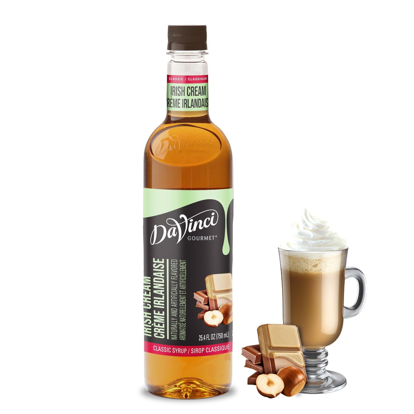 DaVinci Gourmet Classic Irish Cream Syrup, 25.4 Fluid Ounces (Pack of 1)