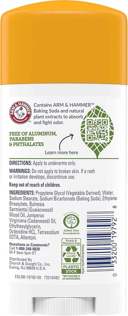 Arm & Hammer Essentials Solid Deodorant