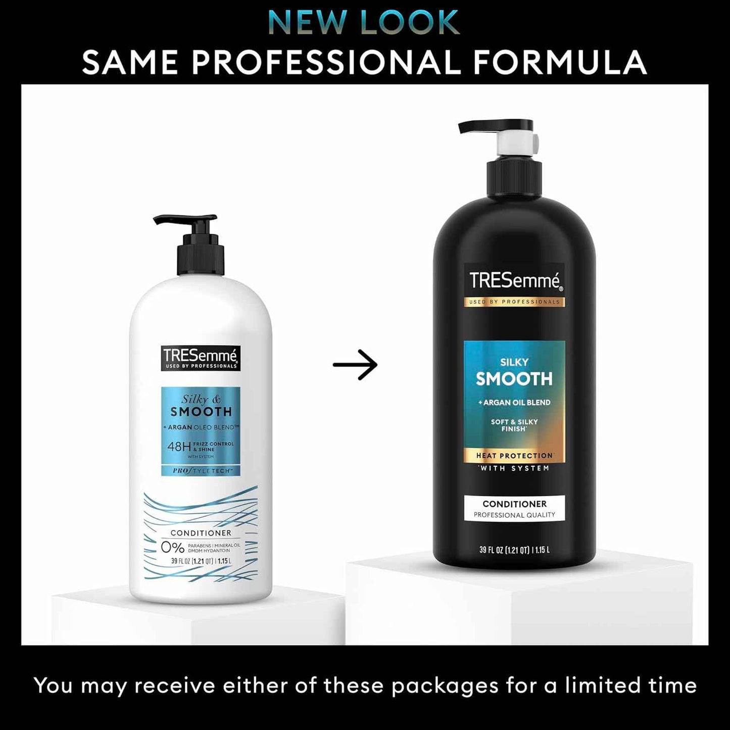 TRESemmé Smooth and Silky Conditioner with Pump, 39 oz
